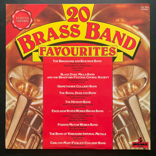 Сборник 20 Brass Band Favourites (Англия 1978г.)
