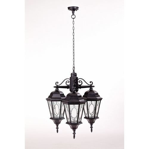 Подвесной светильник YAOHUA LUX ASTORIA 2M 91470M/3 Bl овал