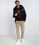 Хлопковый свитер POLO RALPH LAUREN - бордовый(710918804)