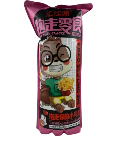 Набор чипсов из Китая 258гр, Розовый