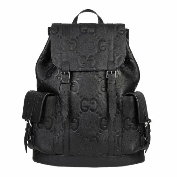 Рюкзак Gucci Jumbo с логотипом Gg черный