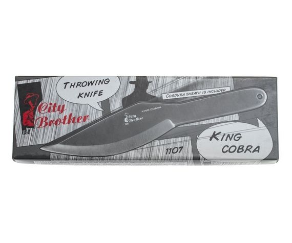 Нож метательный City Brother 1107 King Cobra