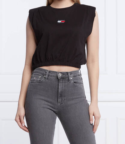 футболка Tommy Jeans - черный(DW0DW12609)