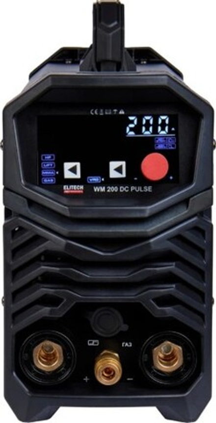 Сварочный инвертор ELITECH WM 200 DC PULSE HD 204475