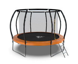 Батут dfc trampoline kengoo ii с сеткой 12ft-bas-bo