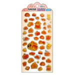 Наклейки гелевые "Аппетитное ассорти", 17,5х9 см, ассорти 6 видов, FUNSTER (ФАНСТЕР), 666083