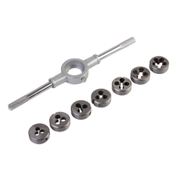 WDK-DS0312 Набор плашек М5-М12, 8 предметов, метрическая резьба