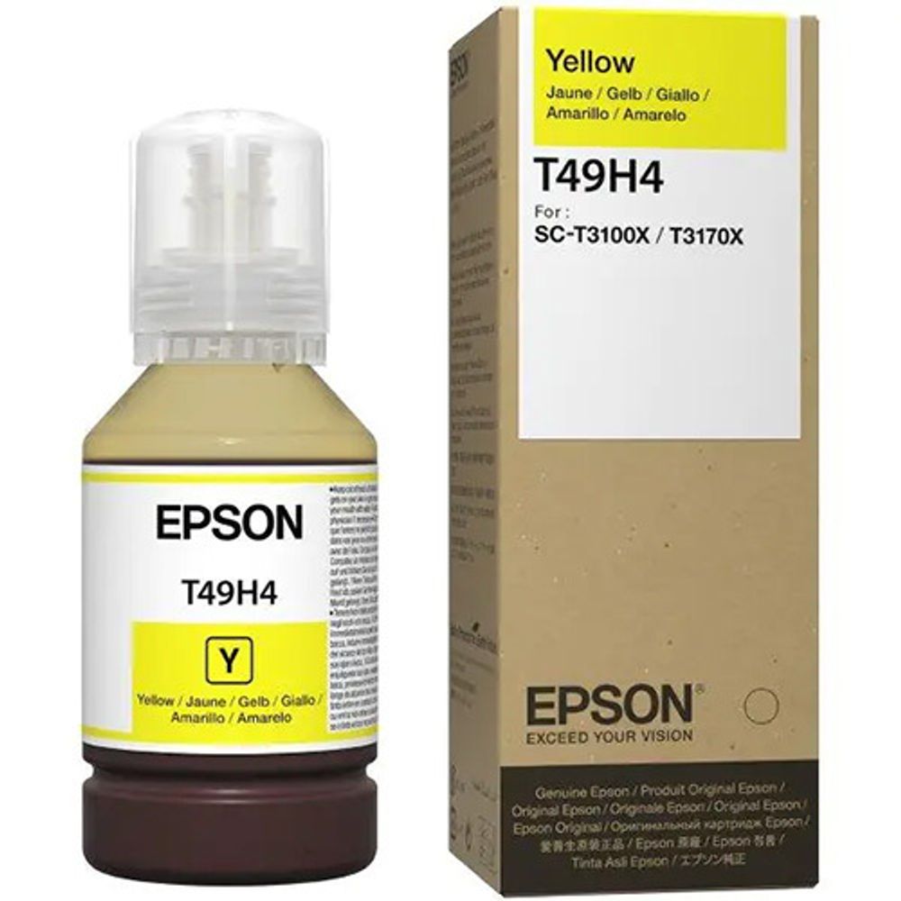 Контейнер с желтыми чернилами Epson  для SC-T3100x/T3170x c13t49h400