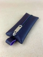 Ключница карманная кожаная