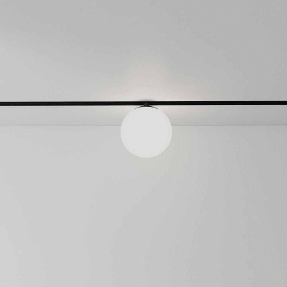 Магнитный трековый светильник ЭРА TRM20-7-5W3K BK светодиодный 5Вт 3000К черный для системы NOVA