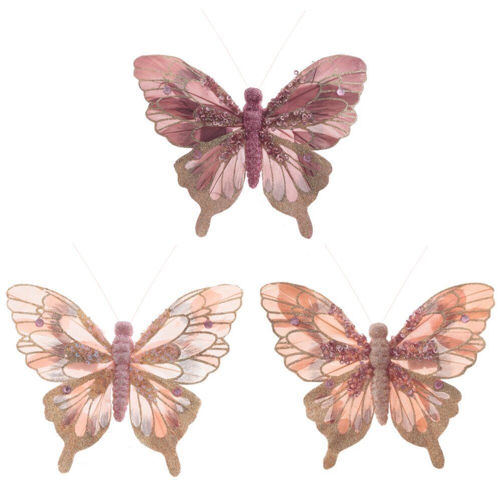 GAEM Изделие декоративное "Бабочка", 3в, L16 W2 H12 см, 3в.