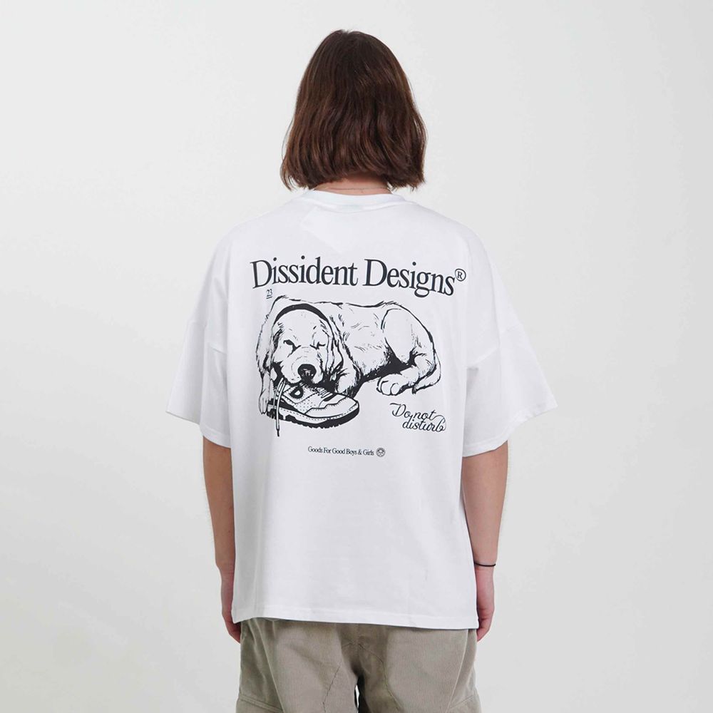 Футболка Dissident Retriever Белая
