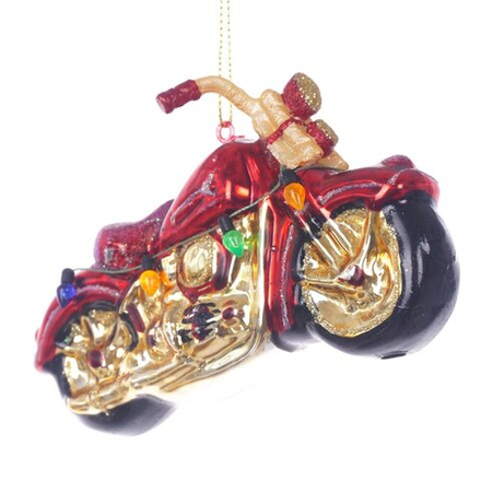 GAEM Украшение новогоднее "Мотоцикл", L13,5 W5 H9 см