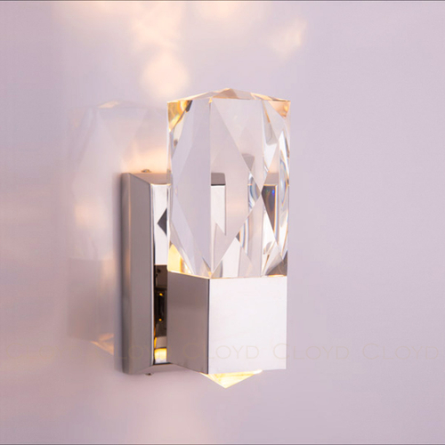 Бра Cloyd CRYO W1 / выс. 22 см - хром (арт.20174)