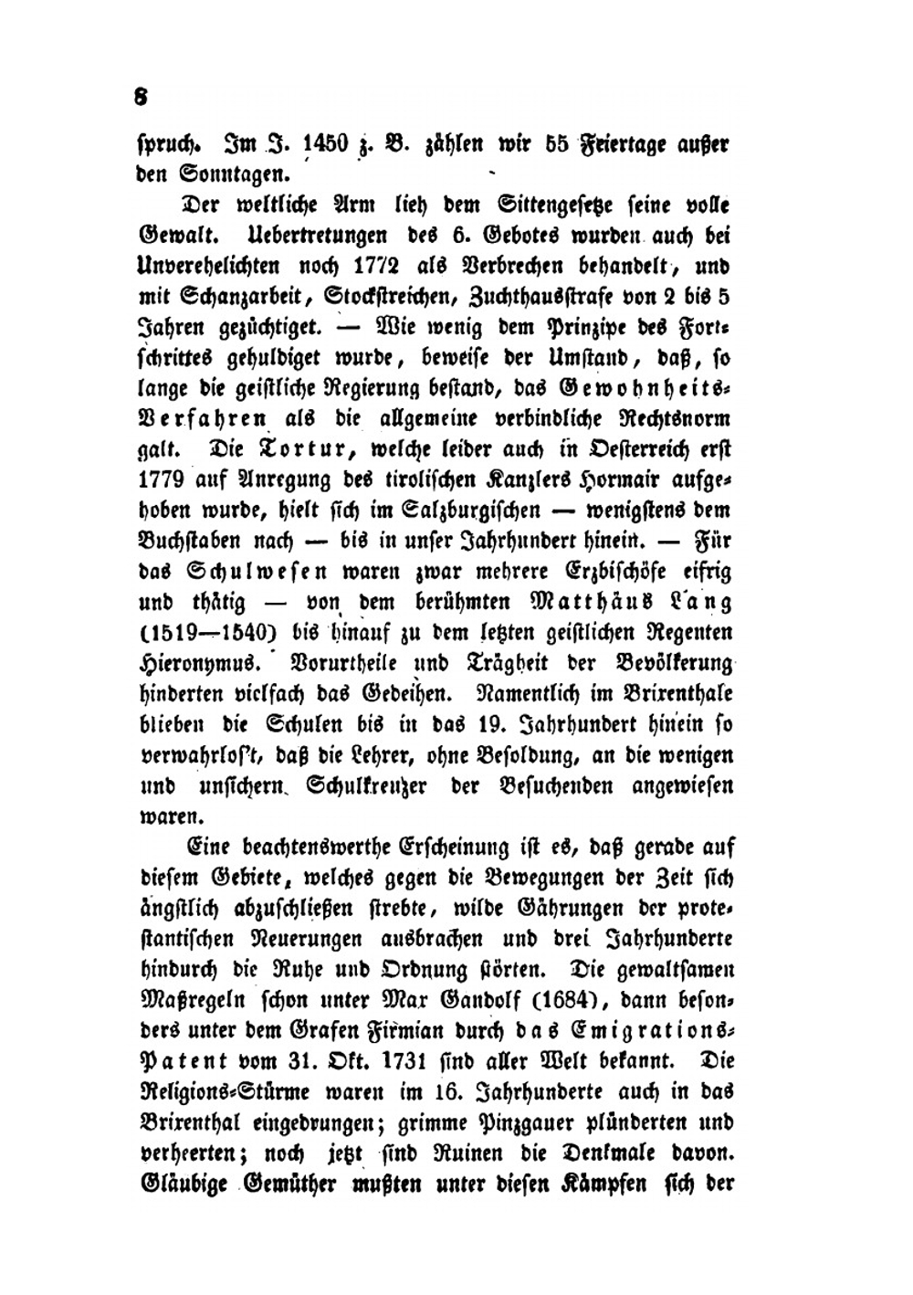 Die Manharter. Ein Beitrag Zur Geschichte Tirols Im 19. Jahrhundert | A. Flir