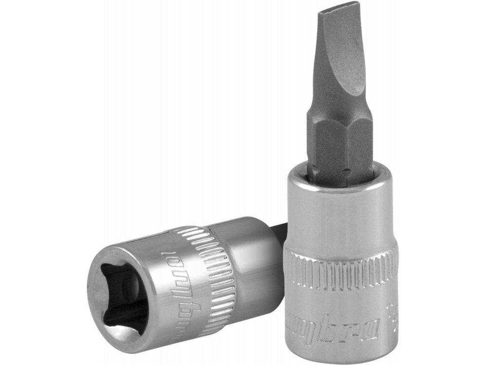 138504 Насадка торцевая 3/8"DR с вставкой-битой шлицевой, SL4