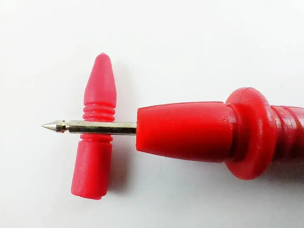 А801 Щупы 0,92м для мультиметра(тестера), штеккера угловые открытые