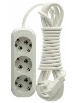 Удлинитель 3х7м с заземлением 16А IP20 Makel