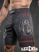 Шорты MMA LEGENDA Варяги 2 черные