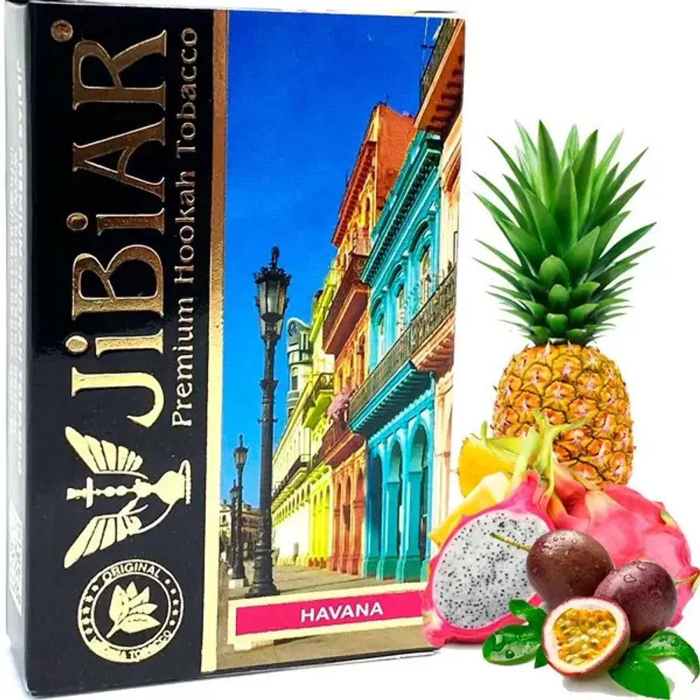 JiBiAr - Havana (50g) - buy hookah tobacco at a good price in Poland |  HookahHub