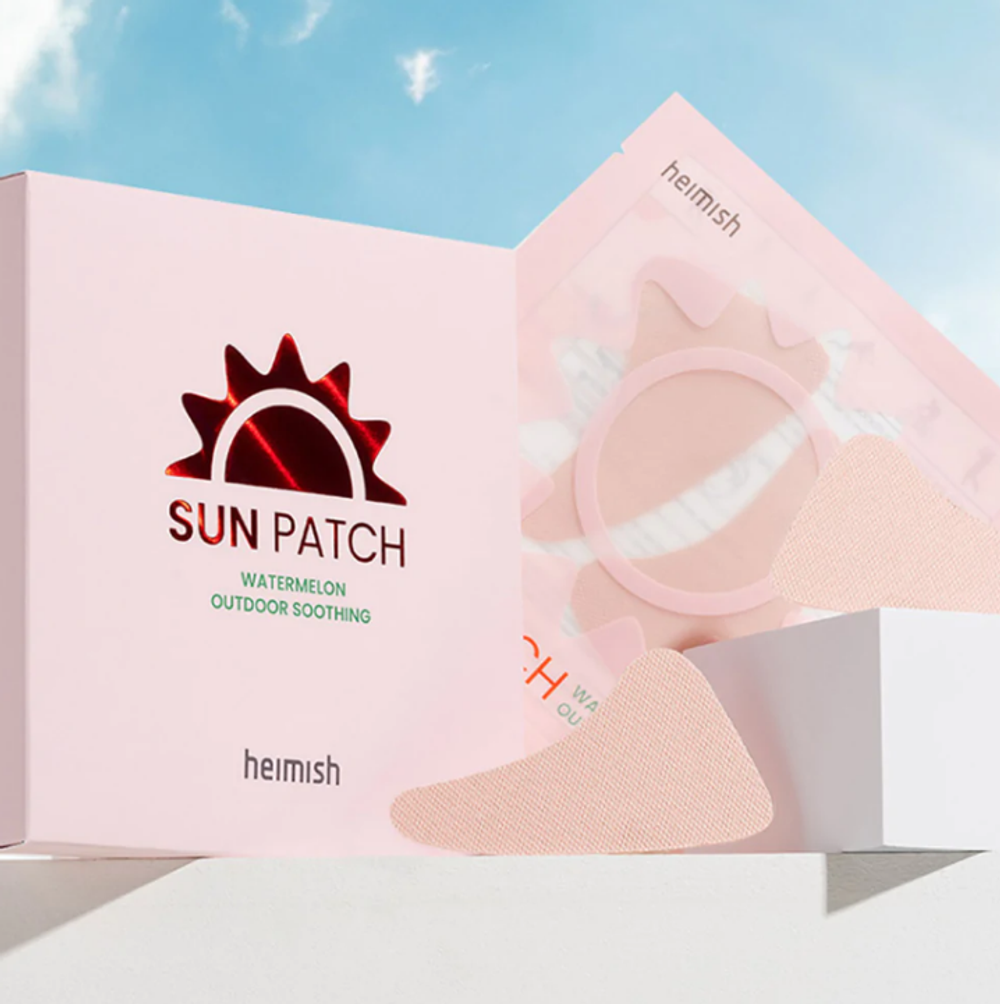 Охлаждающие солнцезащитные патчи - Heimish  Watermelon Outdoor Soothing Sun Patch, 1 шт