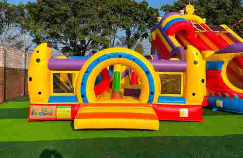 Коммерческий надувной батут «Затерянный остров», 10*9*6 м