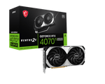 Видеокарта MSI GeForce RTX 4070 Ti SUPER 16G VENTUS 2X OC, 16GB, GDDR6X, 256-bit, HDMI 3xDP