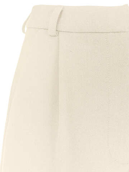 Шорты из костюмной ткани