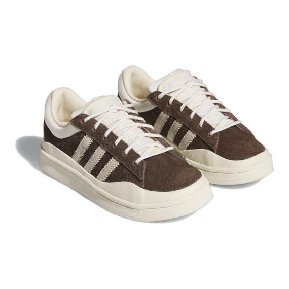 adidas originals Campus 00s Детские Скейтбординги Низкие Кроссовки Темно-кофейный/Экрю Kids