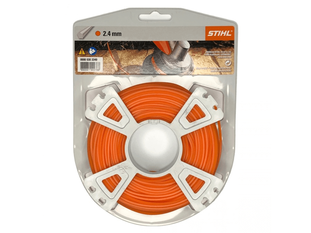 Леска д/триммеров Stihl 2,4ммх83м квадратное сечение
