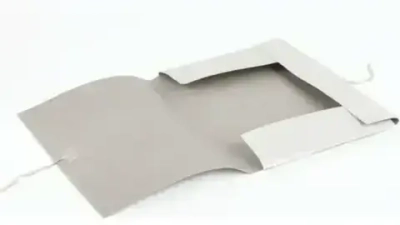 Папка для бумаг картонная на завязках А-4 Гофротек, плотность 370 г/м2