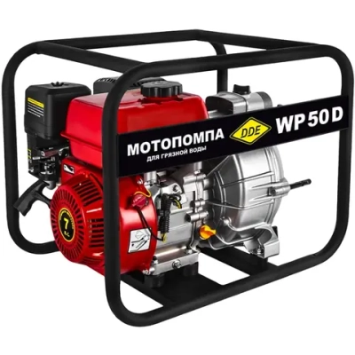 DDE WP 50 D мотопомпа бензиновая для грязной воды 918-558