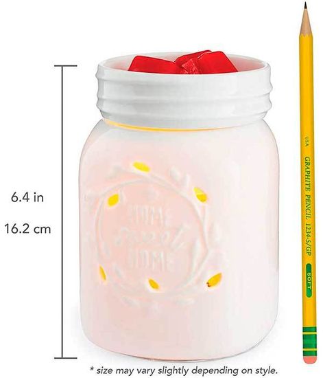 Аромасветильник настольный Ботаника белый Botanical Illumination, Candle Warmers