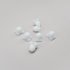 Колпачок для светодиодной ленты 1 шт., Белый, LTC (CAP-NL-W)