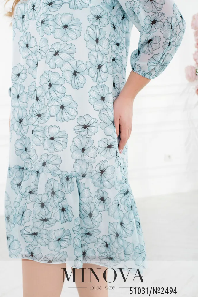 Платье 2494-мята Minova