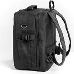 Фоторюкзак трансформер сумка для ручной клади Pobedabags Advanced 36х30х27/20 черный