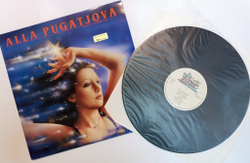 Винтажная виниловая пластинка LP Alla Pugatjova Алла Пугачева Soviet Superstar Greatest Hits 1976 1984 (Швеция 1984)