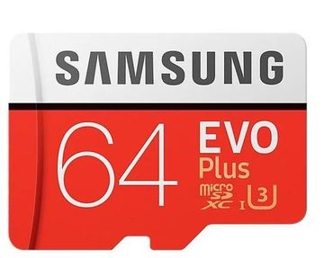 Карта памяти Samsung microSDXC EVO Plus 64ГБ