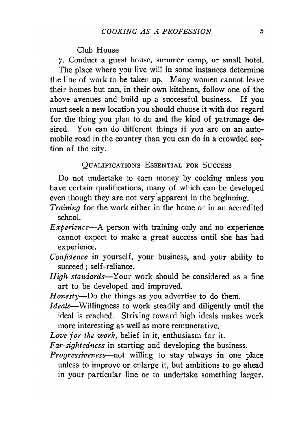 Cooking for Profit: Catering and Food Service Management | Alice Bradley