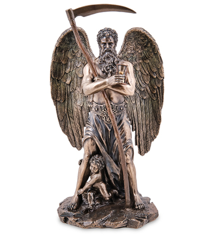 Veronese WS-1194 Статуэтка «Кронос - бог урожая, земледелия, веков и разрушительных сил времени»