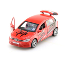 Модель ин. мет. "Volkswagen Golf. Спорт" 12см. открыв. двери, багажн. GOLF-S (Технопарк)
