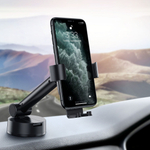 Автомобильный Держатель Baseus Simplism Gravity Car Mount Holder (На Присоске) - Black