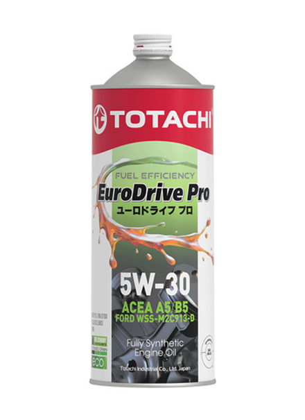 Синтетическое моторное масло TOTACHI EURODRIVE PRO FE Fully Synthetic 5W-30 API SL, ACEA A5/B5 1 л