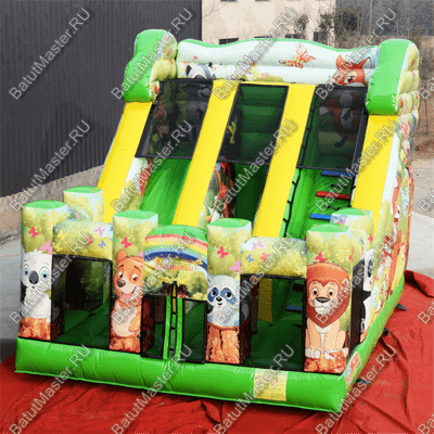 Коммерческий надувной батут "Сафари"