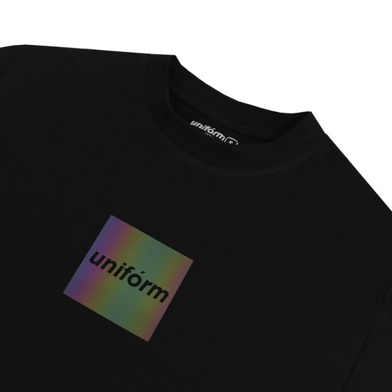 Футболка UNIFORM Reflective chameleon (чёрный)