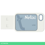 USB Flash-накопитель Netac UA31 64GB USB2.0 синий (NT03UA31N-064G-20BL)