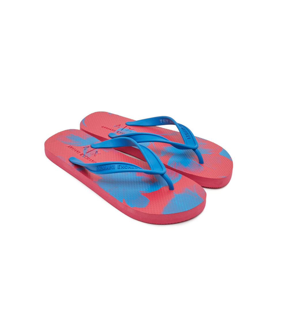 Вьетнамки Armani Exchange - голубой(XUQ002 XV676)