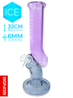 Бонг Infinity Violet Tube Ice 32 см