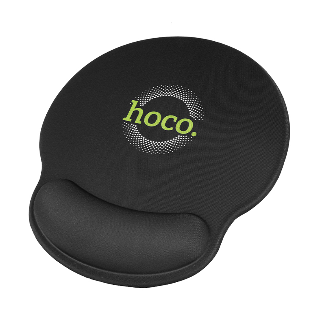 Коврик для мыши HOCO GM30 с поддержкой запястья (черный)
