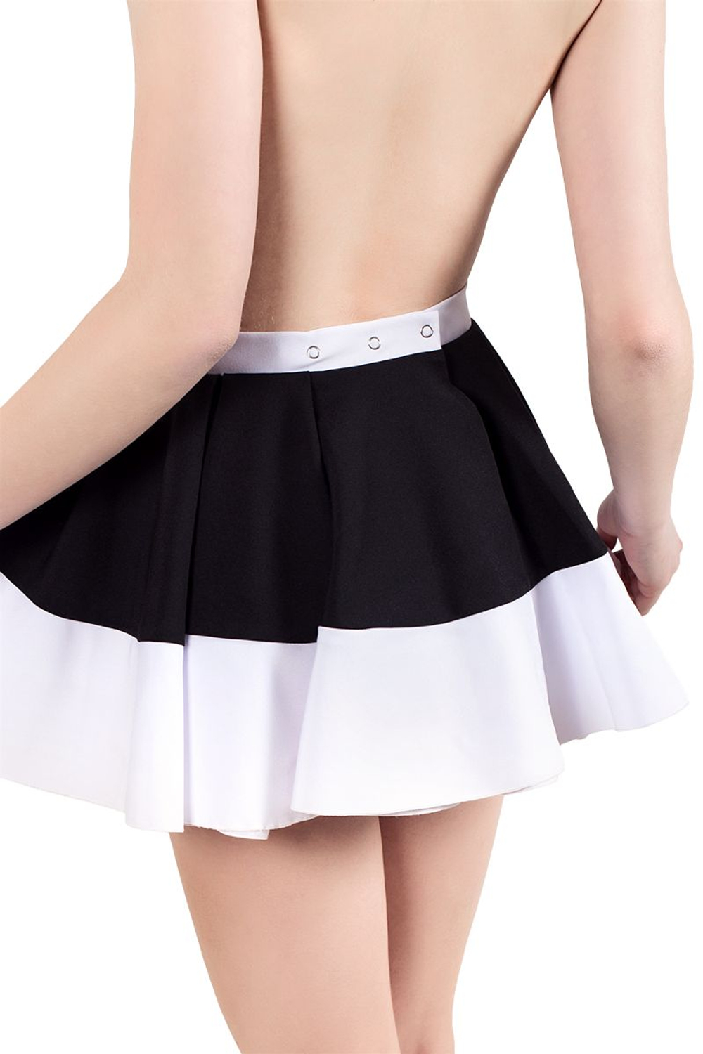 Костюм Горничная - низ (Размер: 44-46) (Цвет: черный с белым)